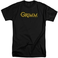 Grimm - Zlatni logo - visoka fit majica kratke rukave - X-Large