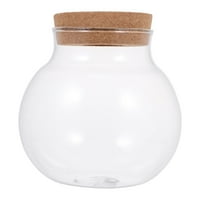 Staklena terarijska vaza vaza za kontejner sa platnom platnom zrakom Cvijet mjehurić ribe laki spremnik