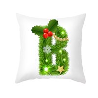 Giligiliso božićno pismo jastuk od glitter kauč bacač bacač cover cover kućni dekor Božić u prodaji