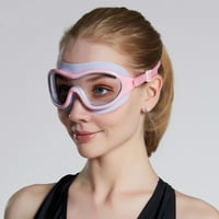 Oprema za plivanje Odrasle silikonske rubljene naočare Boje Vanjski vodootporan muški ženski veliki okvir