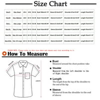 SimplMaygeni košulje za čišćenje ljudi Muškarci Ležerne pruge Zip Partwown Pulover patentni zatvarač s kratkim rukavima