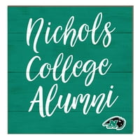 Nichols College Bison 10 10 alumni plaketa