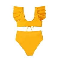 Badymincsl ženski bikini set kupaći kostimi s kupaćim kostimima plaža