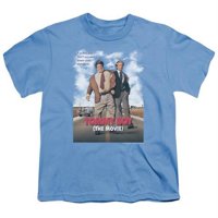 Trevco Tommy Boy-Movie Poster Kratki rukav Youth 18- Tee-Carolina Blue - XL