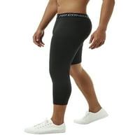 Muške hlače sa kompresijom nogu Capri tajice Atletski košarkaški gamaši vježbanje baznog sloja donje rublje