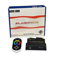 FlashTech LED RGB višebojna halo prstena za farove za toyota 4runner 14- sa V. Fusion Color Promjena WiFi daljinskog upravljača