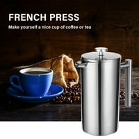 Francuski press nehrđajućeg čelika Termalna aparat za aparat za kavu 800ml Filteri - Kafa za kavu otporna na hrtu