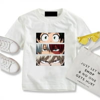 Anime Moj heroj Academia kratki rukav Tee Boys Girls casual grafičke majice