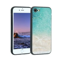 Kompatibilan sa iPhone futrolom telefona, Ocean-Beach Case Muškarci, Fleksibilni silikonski udarni kofer za iPhone 7