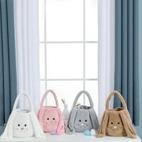 Uskršnja torbica zečica Košarica Lijepa torba za djecu Dječaci Djevojke slatka smiješna torba