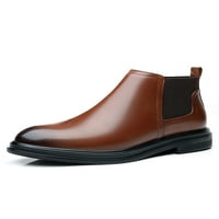 Gomelly muns prozračna haljina boot comfort elastic chelsea boot poslovni hodanje, ležerne vodene cipele smeđe 8.5