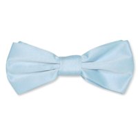 Vesuvio Napoli Bowtie Solid Baby Blue Boja Muška kravata za tuxedo ili odijelo