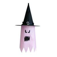 Nokiwiqis Halloween LED osvetljeni veštica kape užareni užareni duh