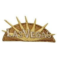 Las Vegas Casino Shinning Laght vezeno željezo na Applique Patch