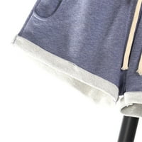 Corashan ženski elastični struk povremeni džepovi labavi pidžama kratke hlače u teretani sportske hlače Ljetne kratke hlače za žene