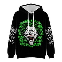 3D Print Hoodies Joker Muškarci Žene Djeca Moda Dukseri Dječak Dječji pulover Dugi rukav Ulični odjeći