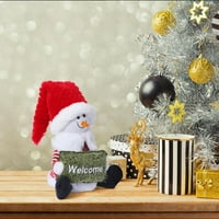 VikakioOze Božićne santa Claus Snjegovinski ukrasi - Slatka božićna dekoracija Kreativni poklon