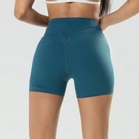 Rovga joga hlače za žene Aktivno odjeće za dizanje visokog struka elastične gamaše sportske joge fitness tri točke