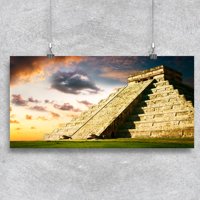Chichen Itza Mayan Pyramid Poster -Image by Shutterstock