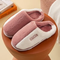 Papuče za žensku toplu memorijsku pjenu protiv klizanja cipele Udobne pamučne papuče cipele za kućne spavaće sobe Indoor i vanjski
