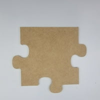 10 Top puzzle komad, nedovršeni oblik umjetnosti MDF izgradnji križa