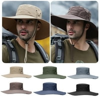 Gecheer Sun Hat Širok zaštita od ruba od vrpce za ribolov planinarenje kampiranjem