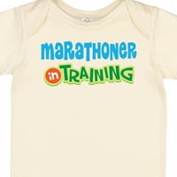 Inktastični marathoner u treningu poklon baby boy ili baby girl bodysuit