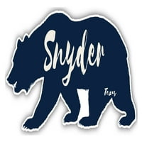 Snyder Texas Suvenir Vinil naljepnica za naljepnicu
