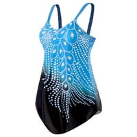 Caitzr Žene Dvije kupaći kostim Plus size kupaće kostime odjeća, kupaći odijelo Trgovinsko upravljanje, kostimi ljetne pada plaže