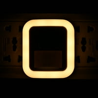 AIBECY LED utikač senzora svjetlosne svjetiljke za zid svjetla sa svjetlinom i 30-ima 60-ima 90-ih 120s Vrijeme osvjetljenja Podesivo za dnevne sobe Stepenice AC110-240V