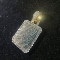 Toyella cirkon intaid dijamantski pas privjesak hip-hop privjesak zlato