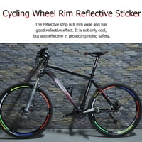 Xewsqmlo reflektor za bicikle Fluorescentne biciklističke kotače Reflektivne naljepnice