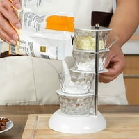 Farfi rotirav višeslojni vertikalni začini Bo Jars Home Kuhinjski alat