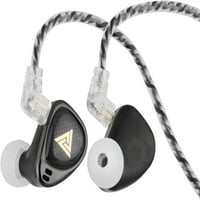 HBB titanijum-obložene dijafragme HIFI za slušalice u uhu sa poluotvorenom šupljinom, odvojivim 2pin srebrnim kablom, otkazivanje buke za audiofil