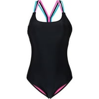 Viikei bikini set kupaći kostimi za žene Ljeto plus veličine modne push-gore podstavljene šarene frenum kupaći kupaći kostim