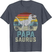 Papasaurus želja Drvo Dinosaur Papa Saurus Porodična majica