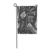 Muzička proizvodna zvučnici Laptop slušalice za mikrofon pojačalo sintetizator bašta zastava za zastavu DEKORATIVNA ZASTAVA BANNER BANNER