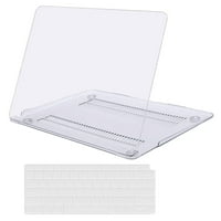 Mosiso New MacBook Air CASE A Objavite poklopac s poklopcem na tastaturi sa poklopcem tipkovnice za Apple MacBook Air 13 '' Retina sa ID-om osjetljivim na dodir, Crystal Clear