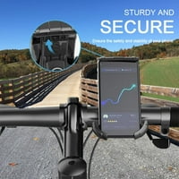 Držač telefona za bicikle, motocikl Držač telefona, univerzalni podesivi biciklistički ručici za bicikl za iPhone 12, XS MA XR Plus, Samsung S10 + S8, bilješka 8, GPS, Android mobitel