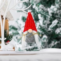 Hadančeo Božić Santa Santa Claus Luck Viseći privjesak za kućnu zabavu Xmas Tree Ornament Decor
