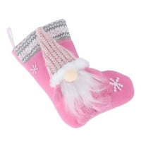 Silačke čarape za lutke viseći torbice Božićne poklon torbe Sock pokloni torbica