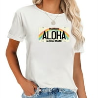 Aloha - Havaji - Licenjska ploča - klasična majica