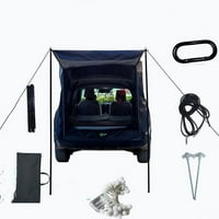 TOYELLA CAR Produžni produžni šator na stražnjem dijelu automobila Khaki Osnove S