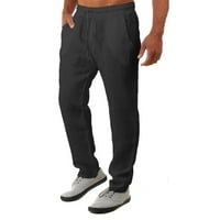 Rovga muške hlače pamučne platnene pantalone za ispis pantalone opuštaju istezanje elastičnih struka