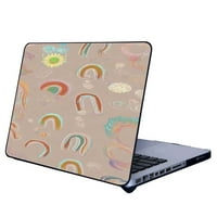 Kompatibilan s MacBook zrakom Telefonska futrola, Boho-Rainbow-Aestetic - Silikonska zaštitna futrola za TEEN Girl Boy Case za Macbook Air A1465