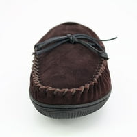 Pamir muški originalni kolibeni papuče od runa mokasina unutarnji klizanje na otvorenom na cipelama Brown