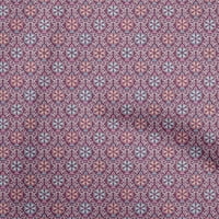 Onuone pamuk fle mranke magenta tkanina azijska suzani haljina materijala materijala od tiskane tkanine sa dvorištem širom