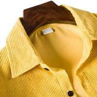 Simplmasygeni Muške jakne sa zatvaračem Plus veličina muške jakna za košulju za višestruki džep