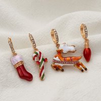 Parovi božićne naušnice Božićne teme uho privjesak nakit ukras nakita