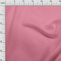 Onuone pamuk poplin srednje ružičasta tkanina Argyle Provjerite DIY odjeću pretežanje tkanine za ispis tkanina sa dvorištem širom